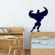 Figures wall decals - Wall decal Bodybuilders Body Type - ambiance-sticker.com