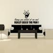 Wall decals music - Wall decal Sunny, you smiled at me and really eased the pain ! - ambiance-sticker.com