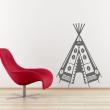 Wall decals design - Wall decal Indian tent - ambiance-sticker.com