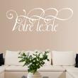 Wall decal Personalized Text  Elegant calligraphy - ambiance-sticker.com