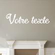 Wall decal Personalized -Wall sticker customisable text vintage magic - ambiance-sticker.com