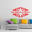 Wall decals with quotes - Wall decal The world is yours - ambiance-sticker.com