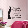 Paris wall decals - Fall in love in Paris - ambiance-sticker.com