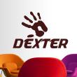 Movie Wall decals - Wall decal Dexter hand trace - ambiance-sticker.com