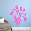 Flowers wall decals - Wall sticker dancing tulips - ambiance-sticker.com