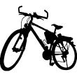 Figures wall decals - Wall decal Bicycle design - ambiance-sticker.com