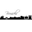 Wall decals country - Wall decal City of Brussels - ambiance-sticker.com