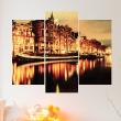 Romantic city at the water's edge - ambiance-sticker.com