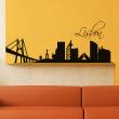 Wall decals country - Wall decal View on Lisbon - ambiance-sticker.com