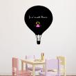 Balloon chalkboard - ambiance-sticker.com