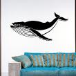 Animals wall decals - Blue whale Wall decal - ambiance-sticker.com