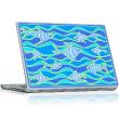 Laptop skin sea fishes - ambiance-sticker.com