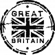 City wall decals - Wall decal GREAT BRITAIN - Union Jack - ambiance-sticker.com