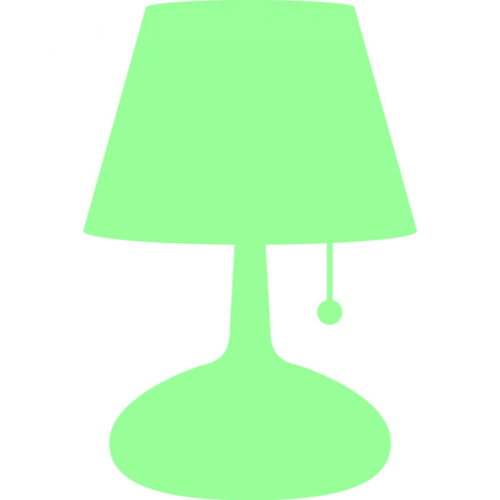 Wall decals design - Wall decal Design bedside lamp - ambiance-sticker.com