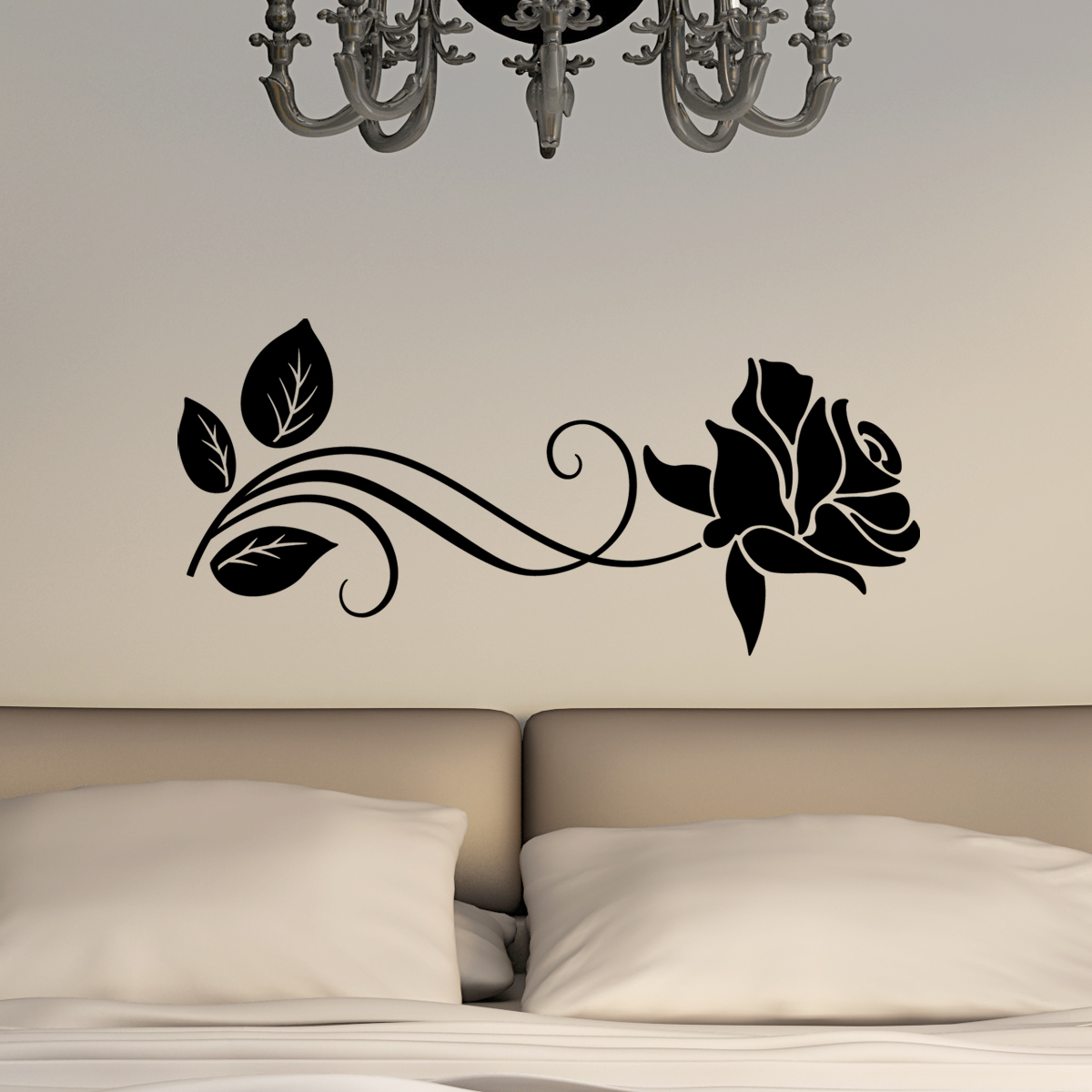 Flowers Wall Decals Wall Decal Rose Ambiance Sticker