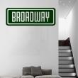 Sticker Broadway design - ambiance-sticker.com