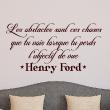 Stickers muraux citations - Sticker citation Les obstacles sont ces choses ... - Henry Ford - ambiance-sticker.com
