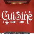 Stickers muraux citations - Sticker Cuisine design - ambiance-sticker.com
