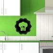 Sticker Toque et couvert - Stickers muraux pour la cuisine - ambiance-sticker.com