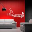 Sticker Design massage - ambiance-sticker.com