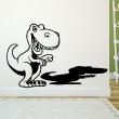 Stickers muraux Animaux - Sticker dinosaure avec ombre - ambiance-sticker.com