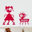 Sticker Enfant robot et chien robot - ambiance-sticker.com