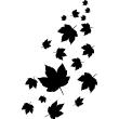 Stickers muraux fleurs - Sticker feuilles d'érable - ambiance-sticker.com