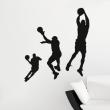 Stickers de silhouettes et personnages - Sticker Parade et style en basket-ball - ambiance-sticker.com