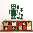 Stickers muraux pour les enfants - Sticker robots du futur - ambiance-sticker.com