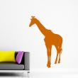 Stickers muraux Animaux - Sticker Silhouette girafe debout - ambiance-sticker.com