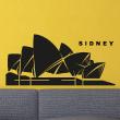 Stickers muraux Pays et Villes - Sticker Sydney opéra - ambiance-sticker.com