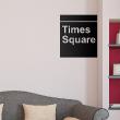 Stickers muraux Pays et Villes - Sticker Times Square - ambiance-sticker.com