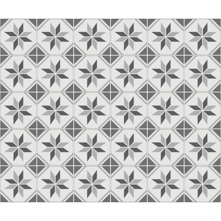 stickers carreaux de ciment - 30 stickers carreaux de ciment azulejos Isia - ambiance-sticker.com