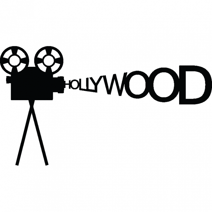 Sticker Cinéma Hollywood - ambiance-sticker.com