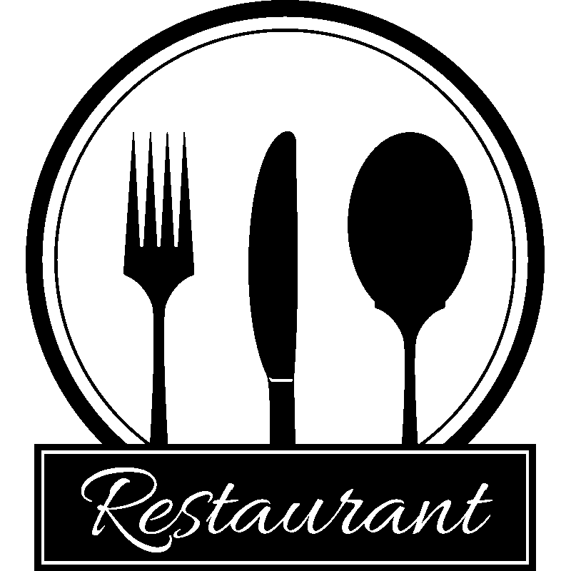 Stickers de Cuisine Couverts - Décoration cuisine