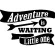 Wandtattoo Adventure is waiting little one - ambiance-sticker.com