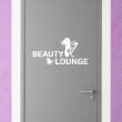Wandtattoos badezimmer - Wandtattoo Beauty lounge - ambiance-sticker.com
