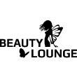 Wandtattoos badezimmer - Wandtattoo Beauty lounge - ambiance-sticker.com