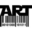 Wandtattoos design - Wandtattoo Art Barcode - ambiance-sticker.com