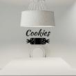 Wandtattoos für küche - Wandtattoo Design Cookies II - ambiance-sticker.com