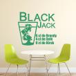 Wandtattoos für küche - Wandtattoo Küche Rezept Black Jack - ambiance-sticker.com