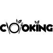 Wandtattoos für küche - Wandtattoo deko Cooking Entwurf - ambiance-sticker.com