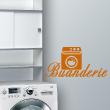 Wandtattoos design - Wandtattoo Design-Waschmaschine - ambiance-sticker.com