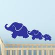 Wandtattoos baby - Wandtattoo Elefanten Familie - ambiance-sticker.com