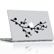 PC und MAC Laptop Folie - Sticker Kirschblüte - ambiance-sticker.com