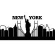 Wandtattoos Land Und Stadt - Wandtattoo Skyline von New York - ambiance-sticker.com