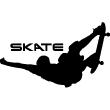 Wandtattoos kontur - Wandtattoo Spiel Skate - ambiance-sticker.com