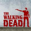 Wandtattoo cinema & kino - Wandtatoo Der Held von The Walking Dead - ambiance-sticker.com