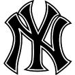 Wandtattoos design - Wandtattoo New York Yankees Logo - ambiance-sticker.com