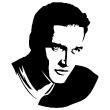 Paul Newman Porträt 1 - ambiance-sticker.com